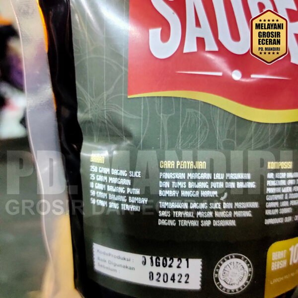 Saus Teriyaki Diva 1 Kg - Image 3