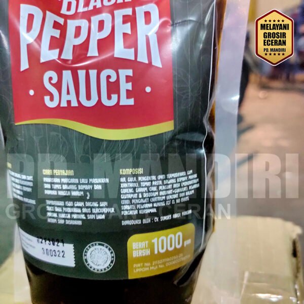 Saus Lada Hitam Diva 1 Kg - Image 2